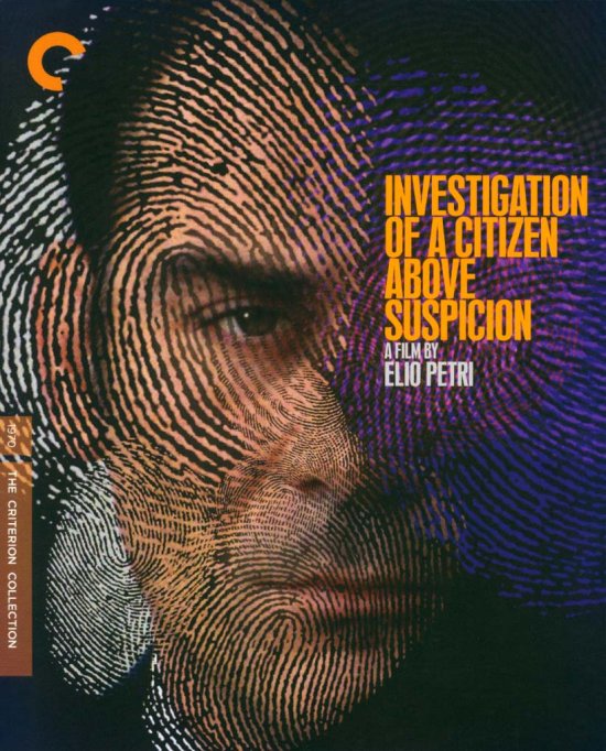 Cover for Blu-ray / DVD · Investigation of a Citizen Above Suspicion (Blu-ray/DVD) (2019)