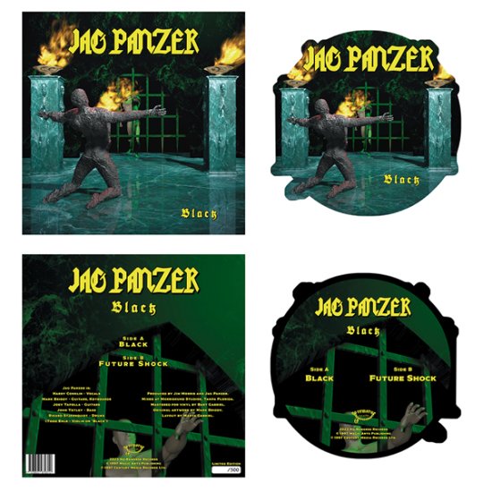 Cover for Jag Panzer · Black (Shaped Pic Disc) (12") (2024)
