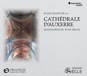 Cover for Marcel Pérès Ensemble Organum · Plain-chant De La Cathédrale D'auxerre (CD) [Limited edition] (2019)