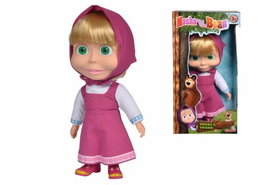 Cover for Simba · Masha and The Bear - Shake and Sound Interactive  Doll (Toys)