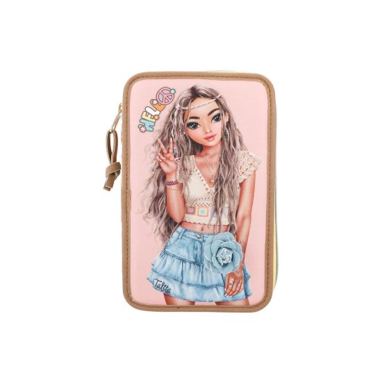 Cover for TOPModel · TOPModel 3-Vaks Etui Hippie Heart (N/A)