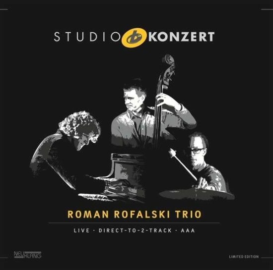 Cover for Roman Rofalski Trio · Roman Rofalski Trio Studio Konzert (LP) [Limited Hand Numbered edition] (2025)