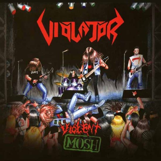 Cover for Violator · Violent Mosh (Splatter Vinyl) (LP) (2024)