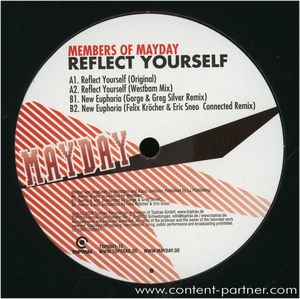 Cover for Members of Mayday · Reflect Yourself (12") (2008)
