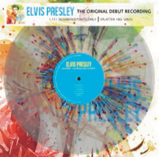 Cover for Elvis Presley · Elvis Presley (The Original Debut Recording) (Crystal Vinyl) (LP) [Limited edition] (2021)