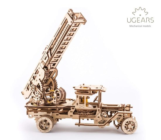 Cover for Ugears · Ugears Wooden Model Kit - Fire Truck (Toys)