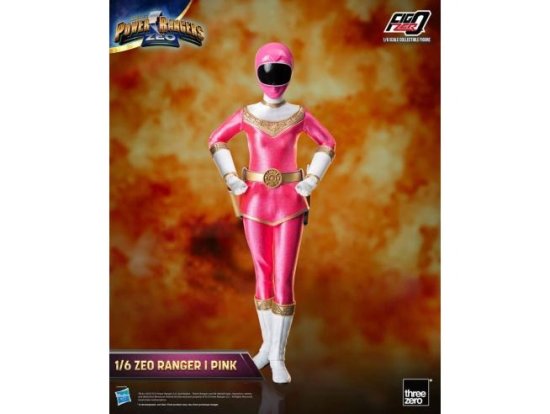 Cover for Threezero · Power Rangers Zeo Figzero Zeo Ranger I Pink af (MERCH) (2025)
