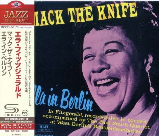 Cover for Ella Fitzgerald · Mack the Knife: Ella in Berlin (Shm) (Jpn) (CD) (2011)