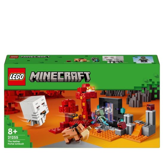 Cover for Lego · Lego Minecraft - The Nether Portal Ambush (21255) (Toys) (2024)