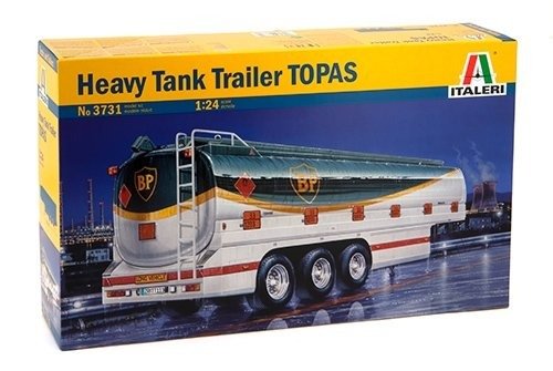 Cover for Italeri · 1/24 Heavy Tank Trailer Topas (Toys)