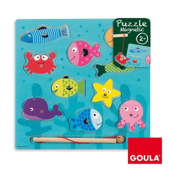 Cover for Goula · Magneetpuzzel Vissen (Toys) (2021)