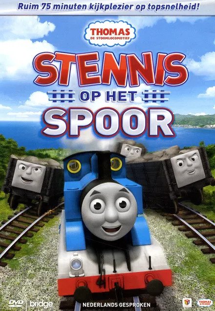 Cover for Thomas De Stoomlocomotief · Stennis Op Het Spoor (DVD)