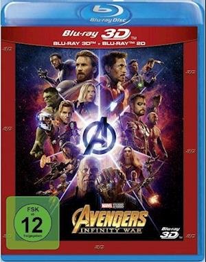Cover for Marvels The Avengers · Avengers: Infinity War 3D BD (3d/2d) (Blu-ray) (2018)