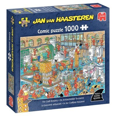 Cover for Jan van Haasteren · Jan Van Haasteren - De ambachtelijke brouwerij (1000 stukjes) (GAME) (2025)