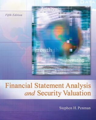 Cover for Stephen Penman · Financial Statement Analysis and Security Valuation (Hardcover Book) (2012)