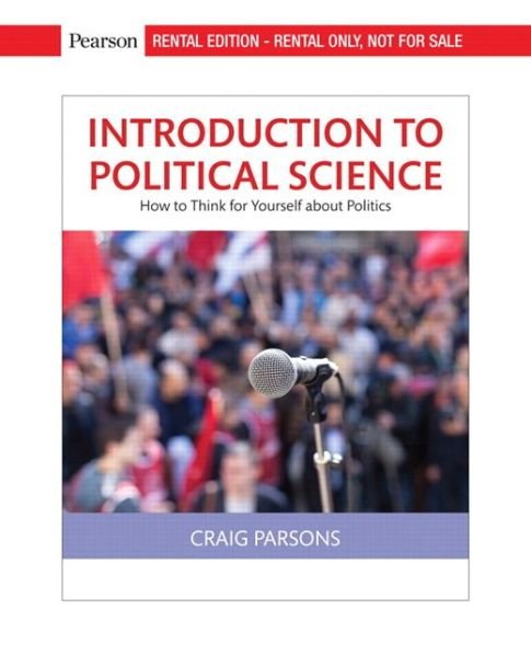 Cover for Craig Parsons · Introduction to Political Science [RENTAL EDITION] (Paperback Book) (2019)