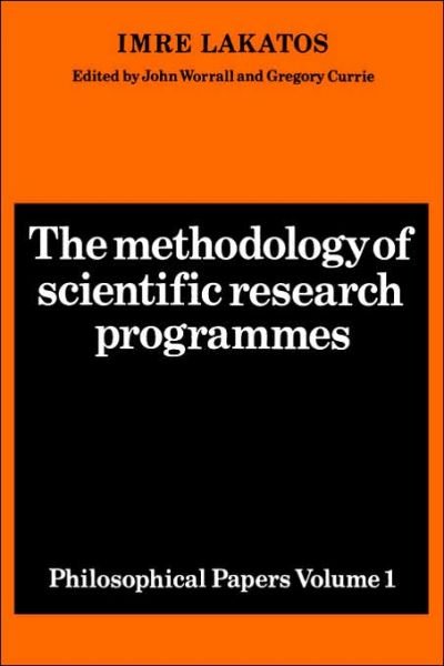 Cover for Imre Lakatos · The Methodology of Scientific Research Programmes: Volume 1: Philosophical Papers (Paperback Book) (1980)