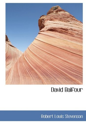 Cover for Robert Louis Stevenson · David Balfour (Hardcover Book) [Large Print, Lrg edition] (2008)