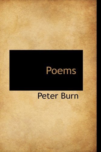 Cover for Peter Burn · Poems (Hardcover Book) (2008)