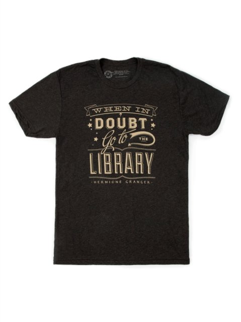 Cover for Out of Print · When In Doubt, Go to the Library Unisex T-Shirt XX-Large (Oracle cards/tarot c) (2016)