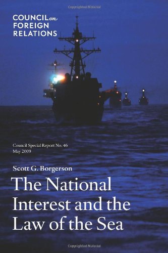 Cover for Scott Borgerson · National Interest and the Law of the Sea (Paperback Book) (2009)