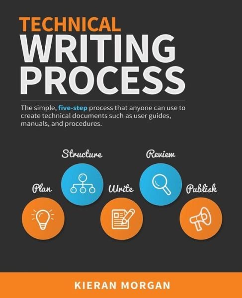 Cover for Kieran Morgan · Technical Writing Process: The simple, five-step guide that anyone can use to create technical documents such as user guides, manuals, and procedures (Paperback Book) (2015)
