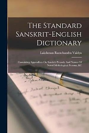 Cover for Lakshman Ramchandra Vaidya · Standard Sanskrit-English Dictionary (Book) (2022)