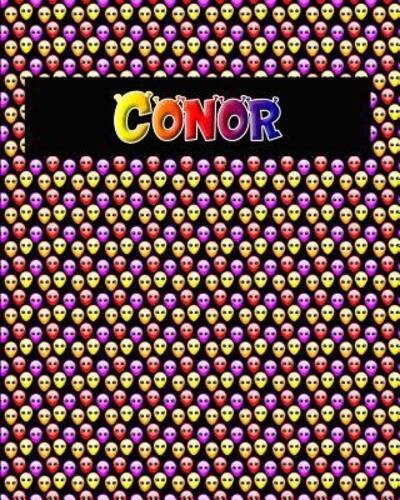 Cover for Sheldon Franks · 120 Page Handwriting Practice Book with Colorful Alien Cover Conor (Paperback Book) (2019)