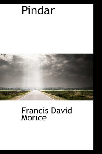 Cover for Francis David Morice · Pindar (Paperback Book) (2009)