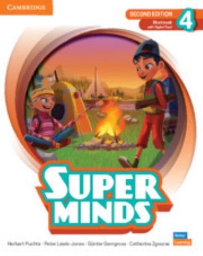 Cover for Herbert Puchta · Super Minds Level 4 Workbook With Digital Pack British English (Book) (2022)