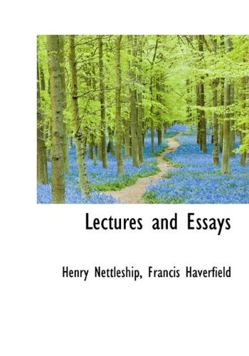 Cover for Henry Nettleship · Lectures and Essays (Hardcover Book) (2009)
