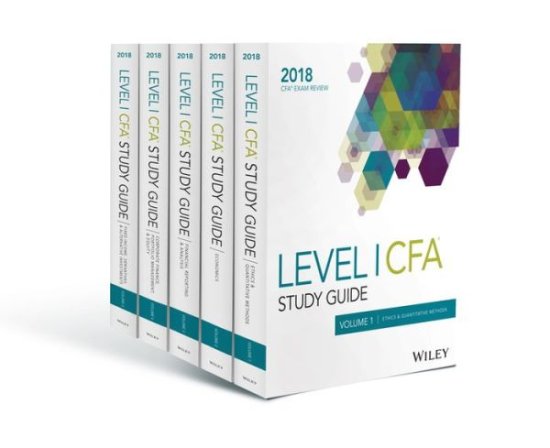 Cover for Wiley · Wiley Study Guide for 2018 Level I CFA Exam: Complete Set (Paperback Book) (2017)