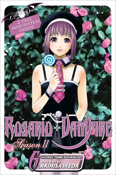 Cover for Akihisa Ikeda · Rosario+Vampire: Season II, Vol. 6: Test Six: Gangstah - Rosario+Vampire: Season II (Paperback Book) (2011)