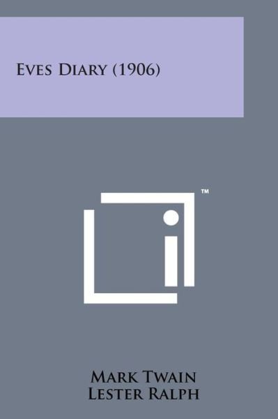 Cover for Mark Twain · Eves Diary (1906) (Paperback Book) (2014)