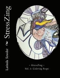 Cover for Mrs Larinda K Sowder · Stresszing: Coloring Peeps (Paperback Book) (2015)