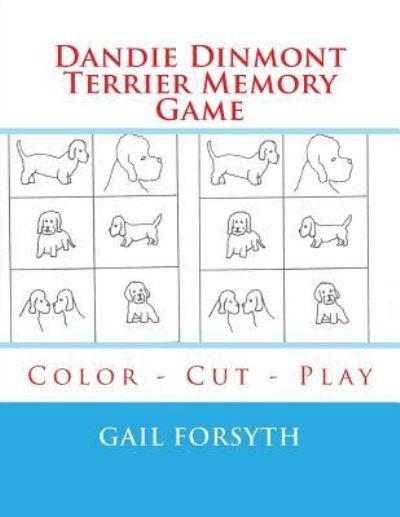 Cover for Gail Forsyth · Dandie Dinmont Terrier Memory Game (Paperback Book) (2015)