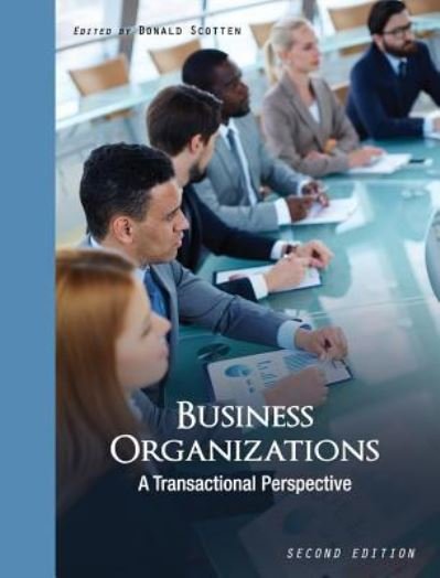 Cover for Donald Scotten · Business Organizations (Hardcover Book) (2017)