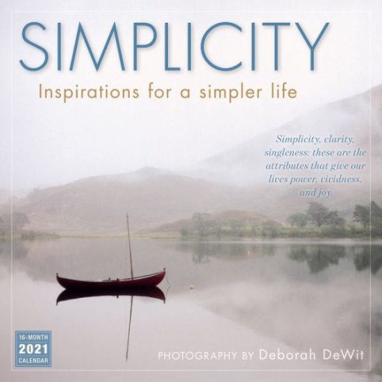 Cover for Deborah Dewit · Simplicity 2021 Calendar (Paperback Book) (2020)