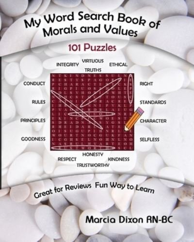 Cover for Marcia a Dixon · My Word Search Book of Morals and Values (Paperback Book) (2016)