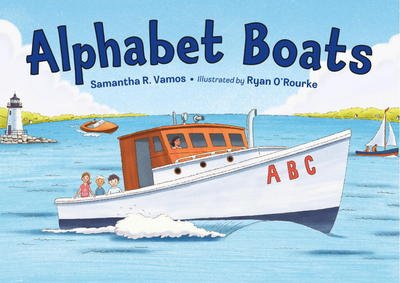 Cover for Samantha R. Vamos · Alphabet Boats (Hardcover Book) (2018)
