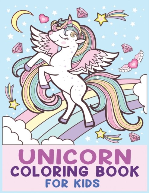 Cover for Bairn Chummy · Unicorn Coloring Book for Kids (Paperback Book) (2019)