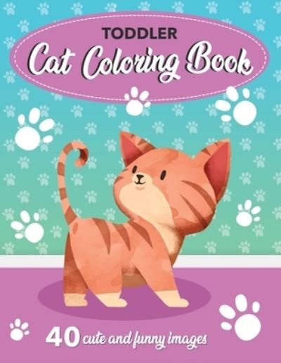 Cover for Mango Tree Publishing · Toddler Cat Coloring Book (Paperback Book) (2019)