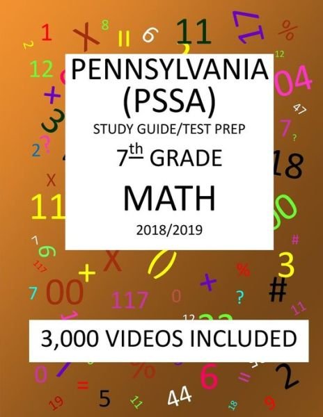Cover for Mark Shannon · 7th Grade PENNSYLVANIA PSSA, 2019 MATH, Test Prep (Paperback Book) (2018)