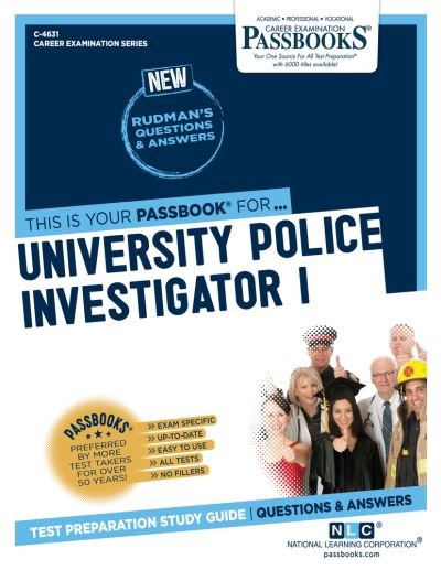 Cover for National Learning Corporation · University Police Investigator I, 4631 (Paperback Book) (2020)