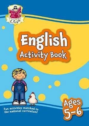 Cover for CGP Books · English Activity Book for Ages 5-6 (Year 1) - CGP KS1 Activity Books and Cards (Paperback Book) (2020)