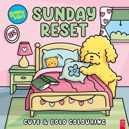 Cover for Sunny Vibes · Sunday Reset - Sunny Vibes Colouring (Paperback Book) (2026)