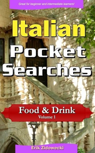 Cover for Erik Zidowecki · Italian Pocket Searches - Food &amp; Drink - Volume 1 (Paperback Book) (2017)