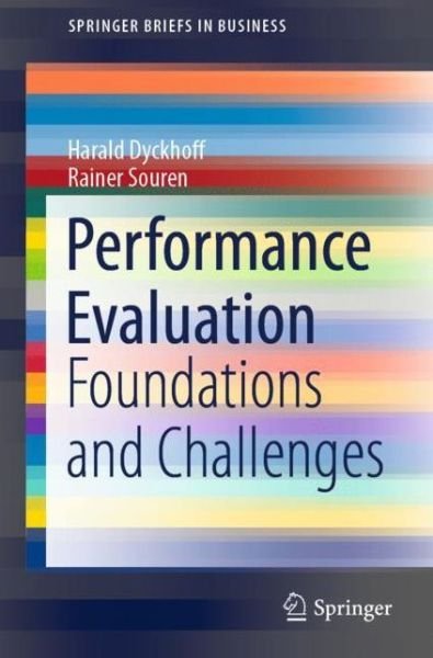 Cover for Harald Dyckhoff · Performance Evaluation: Foundations and Challenges - SpringerBriefs in Business (Paperback Book) [2020 edition] (2020)
