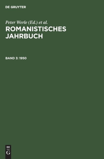 Cover for O Deutschmann · 1950 (Hardcover Book) (1950)