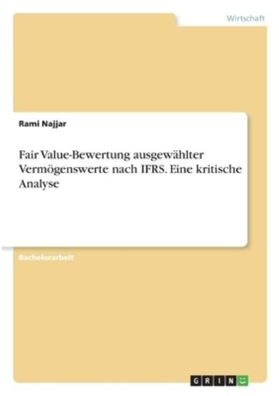 Cover for Najjar · Fair Value-Bewertung ausgewählte (Book)